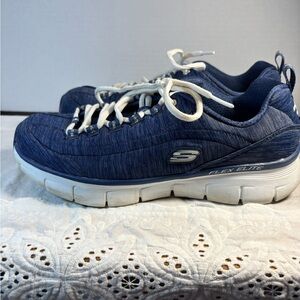 Skechers Navy Flex Elite Sneakers